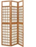 Spalier/paravent 3-teilig Massivholz Tanne 121x180,5 Cm - Vidaxl