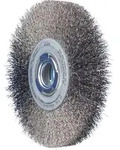 Pos Rundb&uuml;rste Breit Ungezopft Rbu &Oslash; 200 X 25 Mm Variable Bohrung...