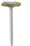 Dremel Messingb&uuml;rste 535 Schaft-&oslash; 3.2 Mm 26150535ja 2 St.
