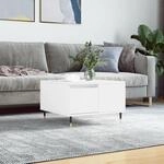 Couchtisch Wei&szlig; 55x55x36,5 Cm Holzwerkstoff Vidaxl