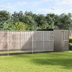 Vidaxl - Voliere Mit Erweiterung Silbern 911x303x216 Cm Stahl