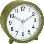 Tfa Dostmann - 60.1043.04 Quarz Wecker Oliv, Gr&uuml;n Alarmzeiten 1 Leisegang-uhrwerk