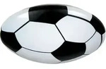 Deckenleuchte F&uuml;r Fussball-fans, Deckenschale Mit Bruchsicherem Schirm, Fussball