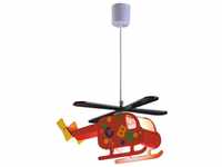 Rabalux - 4717 Kinderzimmer Pendelleuchte Helicopter aus Kunststoff bunt B:36cm
