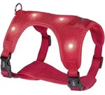 Led Hundegeschirr Flash Mesh Rot Brustgeschirr - Nobby