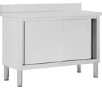 Vidaxl - Arbeitsschrank Mit Schiebet&uuml;ren 120x50x(95-97) Cm Edelstahl