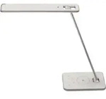 Unilux Tischleuchte Jazz Led 400093836 Wei&szlig; + Metallgrau