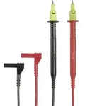 Ks17-2 Sicherheits-messleitungs-set Pr&uuml;fspitze 4 Mm-stecker 130.00 Cm Schwarz,...