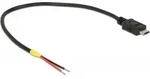 Delock Usb Mikro-b St - 2x Offene Kabelenden Strom 0.2m (85541)