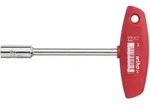 Wiha - Steckschl&uuml;ssel Mit Quergriff Innenvierkant Glanzvernickelt 8 Mm (01006)