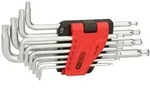 Ks Tools Kugelkopf-torx-winkelstiftschl&uuml;ssel-satz, Lang, 10-tlg - 151.5180