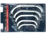 Ks Tools Chromeplus Starter- Und Blockschl&uuml;ssel-satz, 5-tlg