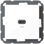 Ehmann - 6560x0000 Usb-ladesteckdose Wei&szlig;