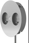 Bachmann 931002 Schuko-stecker, Schwarz