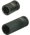 Kraft-stecknuss-satz F&uuml;r Lkw Radbolzen, 2-tlg32mm