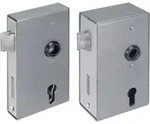 Amf - Spezialschloss F&uuml;r Stahlkonstruktionen 140u, Pzw, Kastenst.40mm,stahl Blank