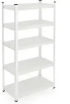 Schwerlastregal, Hbt: 150 X 75 X 30 Cm, 875 Kg, Stahl, 5 Ebenen, Lagerregal, Keller,