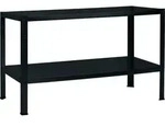 Schulte Regalwelt Steckregal Mit 2 Powermax Fachb&ouml;den, 65 Kg Tragkraft, 43x120x40 Cm