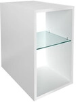 Fackelmann Oxford Regal 30cm - Wei&szlig; Hochglanz