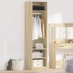 Vidaxl - Kleiderschrank Sonoma-eiche 50x50x200 Cm Holzwerkstoff