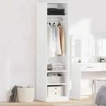 Vidaxl - Kleiderschrank Wei&szlig; 50x50x200 Cm Holzwerkstoff