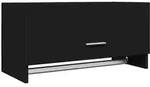 Kleiderschrank Schwarz 70x32,5x35 Cm Holzwerkstoff Vidaxl
