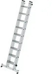 Munk Stufen-schiebeleiter Mit Nivello-traverse 2-teilig 2x9 Stufen