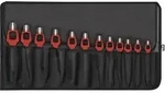 Henkellocheisensatz Din 7200-a 12-teilig Rolltasche