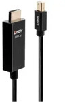 Lindy 1m Mini Displayport Zu Hdmi Adapterkabel Schwarz