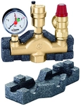 Caleffi Kesselgruppe Messing Ksg 1'' 3bar Kesselsicherheitsgruppe Sicherheitsgruppe