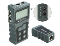 Delock Lcd Kabeltester Rj45 / Poe / Dc (63110)
