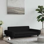 Vidaxl Dog Bed Black 100x54x33 Cm Velvet