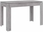 Esstisch Grau Sonoma 120x60x76 Cm Holzwerkstoff - Vidaxl