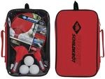 Table Tennis / Ping Pong Set - Schildkr&ouml;t - 2 Rackets + 3 Balls - Carrying Bag