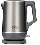 Wasserkocher - Solis - Eco Boil - 1,7l - 1800w - Edelstahl - Grau