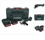 Metabo W 18 L 9-125 Akku Winkelschleifer 18 V 125 Mm + 2x Akku 10,0 Ah +...
