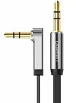 Flachwinkelkabel Aux Audiokabel 3,5 Mm Miniklinke 0,5 M Schwarz - Ugreen