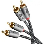 Goobay - Stereo-cinchkabel, 3 M, 2x Cinch-stecker (audio Links/rechts) 2x