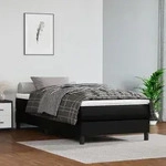 Taschenfederkernmatratze Schwarz 90x190x20 Cm Kunstleder - Vidaxl