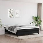 Taschenfederkernmatratze Schwarz 180x200x20 Cm Stoff - Vidaxl