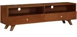 Tv-schrank Altholz Massiv 140x30x40 Cm Vidaxl