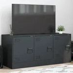 Tv-schrank Anthrazit 99x39x44 Cm Stahl - Vidaxl