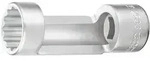 Sto&szlig;d&auml;mpfer-steckschl&uuml;sseleinsatz (doppelsechskant), Vierkant Hohl 12,5 Mm (1/2),