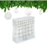 Relaxdays - Weihnachtskugeln Im 150er Set, Glitzernde, Matte & Gl&auml;nzende