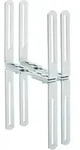 Alba - Blumenkastenhalter H-form Max. 24 Cm Breite Verzinkt, F&uuml;r Mauern