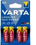 Varta - Longlife Max Power Aa Bli 4 Mignon (aa)-batterie Alkali-mangan 2900 Mah 1.5 V