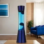 Lavalampe Ringo In Blau 39cm Gro&szlig; Stimmungslicht