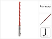 Multicut 51900600100 Hartmetall Mehrzweckbohrer 6 Mm Gesamtl&auml;nge 160 Mm Sds-plus 1