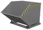 Bauer Kippmulde Kk 1000, Lackiert, Mausgrau