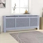 Mdf Heizk&ouml;rperverkleidung Grau 205 Cm - Vidaxl
